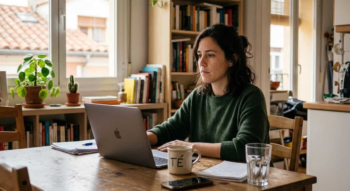 adulto con sensación de no encajar pensando