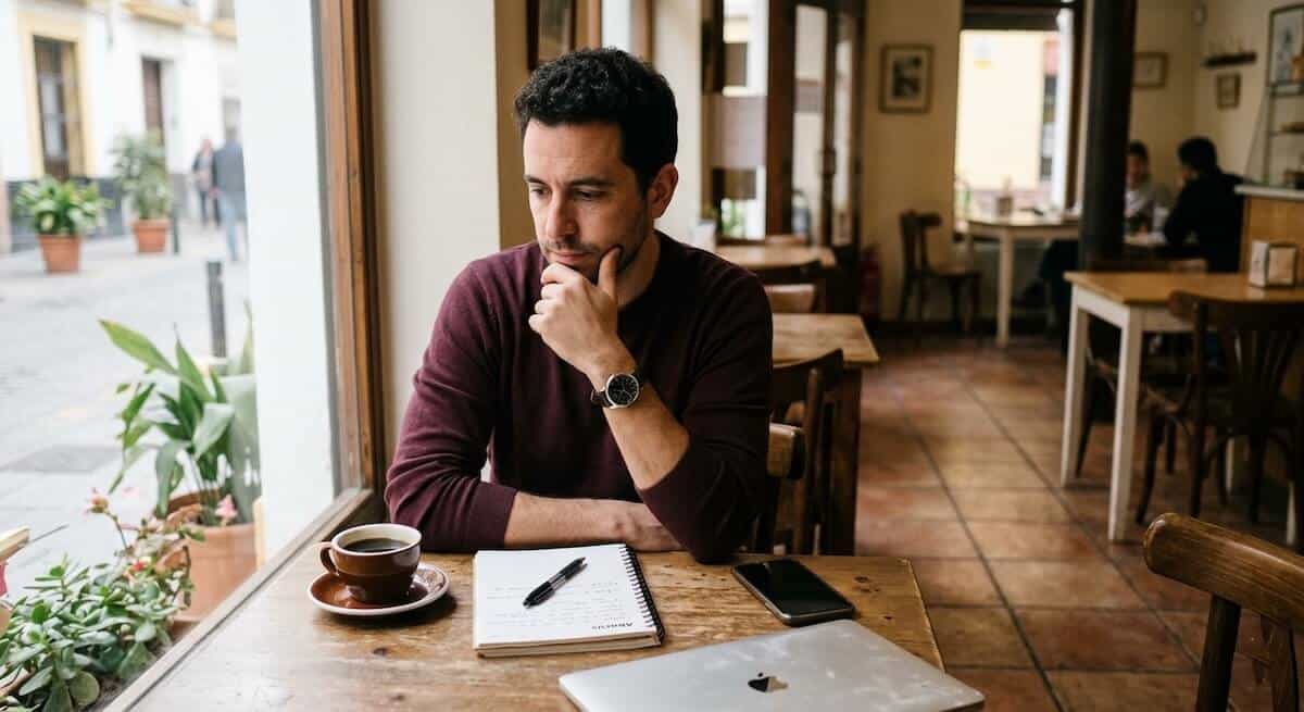 adulto reflexionando sobre si tiene TDAH